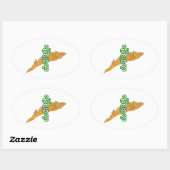 ケララ 楕円形シール (シート)