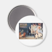 ケラーと彼の戸惑う内閣の謎 マグネット (正面/裏面)