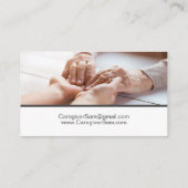 ケラーホームケア救済者 名刺 (裏面)