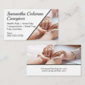 ケラーホームケア救済者 名刺 (正面/裏面)