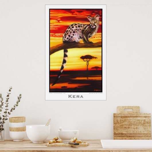 ケラ002 ポスター (キッチン)