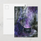 ケリドゥン・ケルト・エンチャントレス・オブ・ザ・カシードロン ポストカード (正面/裏面)