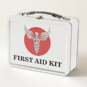 ケリュケイオンの医学の救急箱の実家 メタルランチボックス (正面)