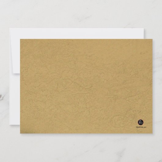 ケリュケイオンの吊り下げ式の歯学部の卒業Invitat 招待状 (裏面)