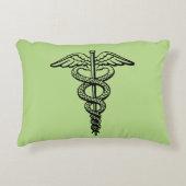 ケリュケイオンの記号 アクセントクッション (正面)