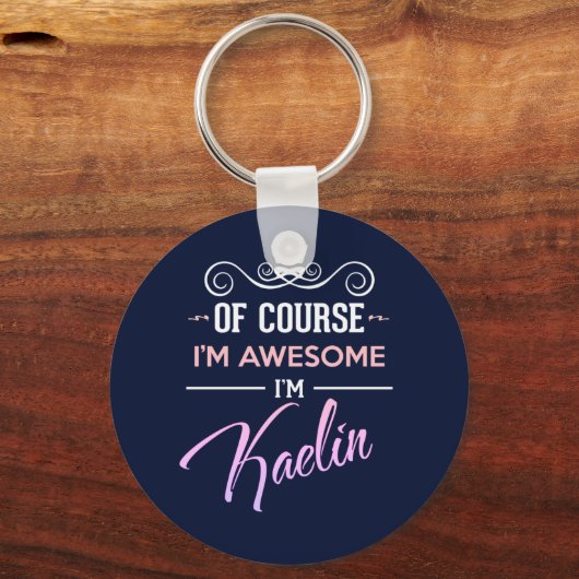 ケリンもちろん私の名素晴らし前だ キーホルダー (正面)