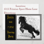 ケリングパーティー招待 招待状 (正面/裏面)