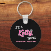 ケリーが理解できないこと キーホルダー (正面)