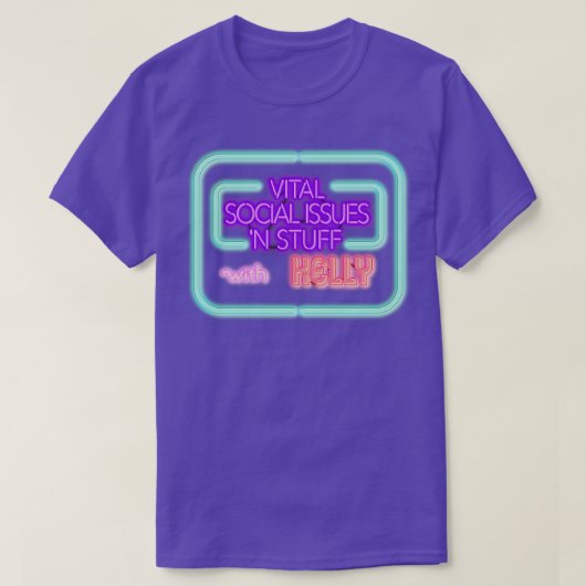 ケリーとの物における重要な社会問題 Tシャツ (デザイン正面)