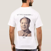 ケリーのための私の投票 Tシャツ (裏面)