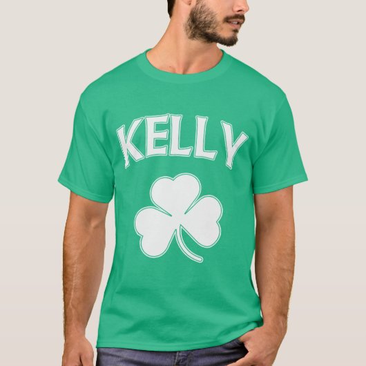 ケリーのアイルランドのシャムロックSt patricks day Tシャツ (正面)