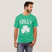 ケリーのアイルランドのシャムロックSt patricks day Tシャツ (正面フル)