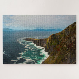 ケリーの崖はポルマギー・ケリー・アイルランド。 ジグソーパズル