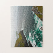 ケリーの崖はポルマギー・ケリー・アイルランド。 ジグソーパズル (縦)