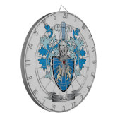 ケリーの紋章付き外衣 ダーツボード (正面左)