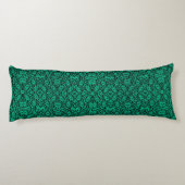 ケリーの緑のアイルランドのレースの抱き枕 ボディピロー (裏面)