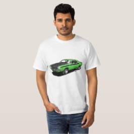 ケリーの緑の挑戦者クラシックな車のTシャツ Tシャツ