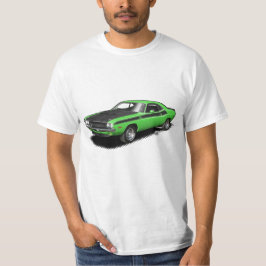 ケリーの緑の挑戦者クラシックな車のTシャツ Tシャツ