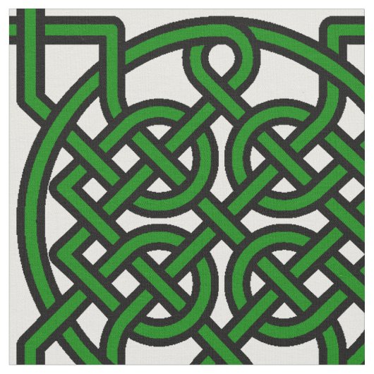 ケリーのKnotty緑 ファブリック (クローズアップ)