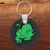 ケリーグリーンタウロス キーホルダー (正面)