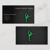 ケリーグリーンバレエダンサー 名刺 (正面/裏面)