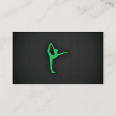 ケリーグリーンバレエダンサー 名刺 (裏面)