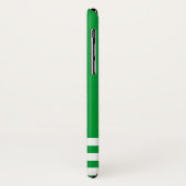 ケリーグリーンロ航海のープ&いかりモノグラムの Case-Mate iPhoneケース (裏面/左)