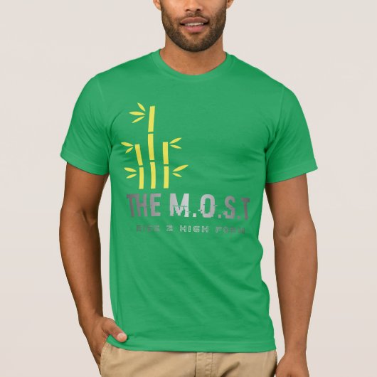 ケリーグリーン鮮やか半袖ジャージーTシャツ Tシャツ (正面)