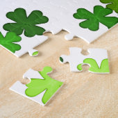 ケリーグリーン"シャムロック落下" ジグソーパズル (側面)