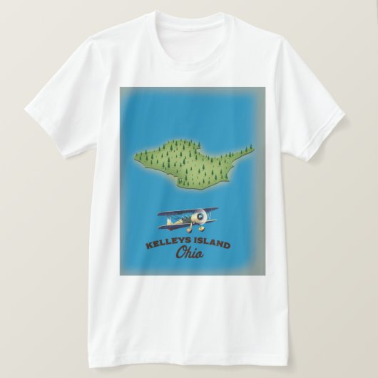 ケリーズ島オハイオ Tシャツ (デザイン正面)