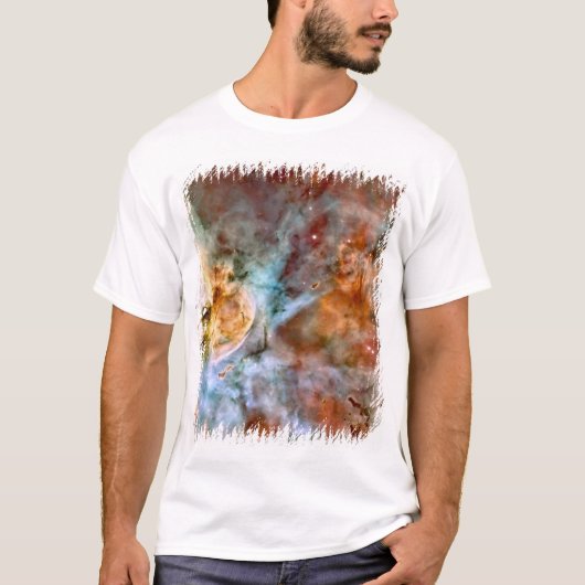 ケリーナ星雲 NASA ハッブル望遠鏡 宇宙写真 Tシャツ (正面)