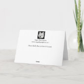 ケリーブアットグランドキャニオングリーティングカード カード (裏面)