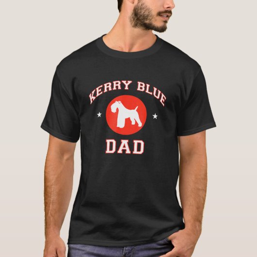 ケリーブルーテリアパパ Tシャツ (正面)
