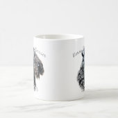 ケリーブルーテリアママ2 コーヒーマグカップ (中央)