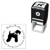 ケリーブルーテリアードッグパピー セルフインキングスタンプ (インサイチュ)