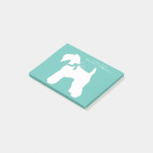 ケリーブルーテリアードッグパピー ポストイット (アングル)