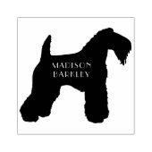 ケリーブルーテリアードッグパピー ラバースタンプ (インプリント)