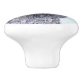 ケリーブルーテリア絵画ーのかわいいオリジナルドッグアート セラミックノブ (側面)