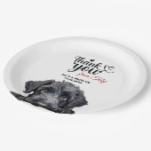 ケリーブルーテリア ペーパープレート (アングル)