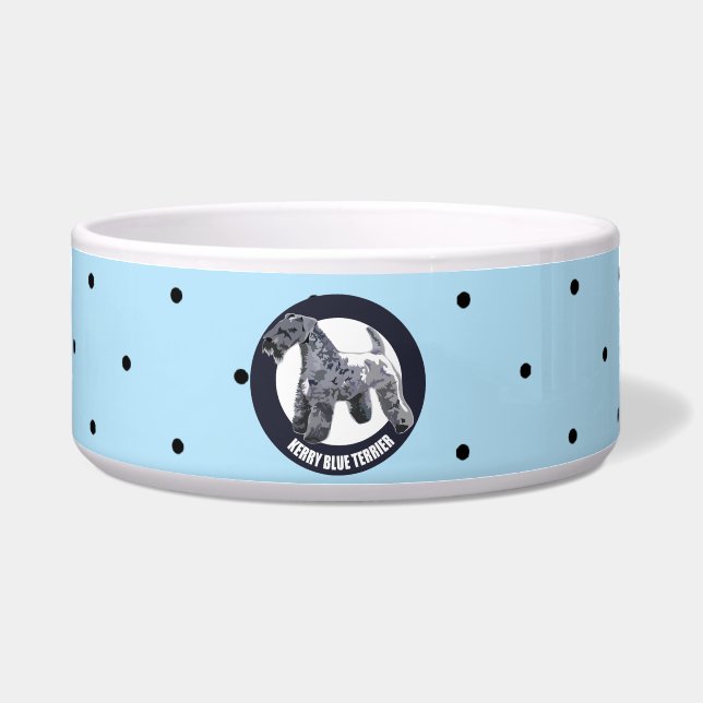 ケリーブルーテリア ボウル (正面)
