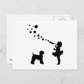 ケリーブルーテリア ポストカード (正面/裏面)