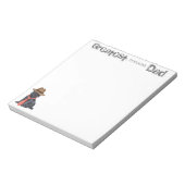 ケリーブルーパパ ノートパッド (回転)