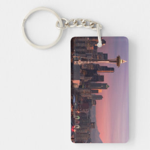 ケリー公園からのシアトル キーホルダー