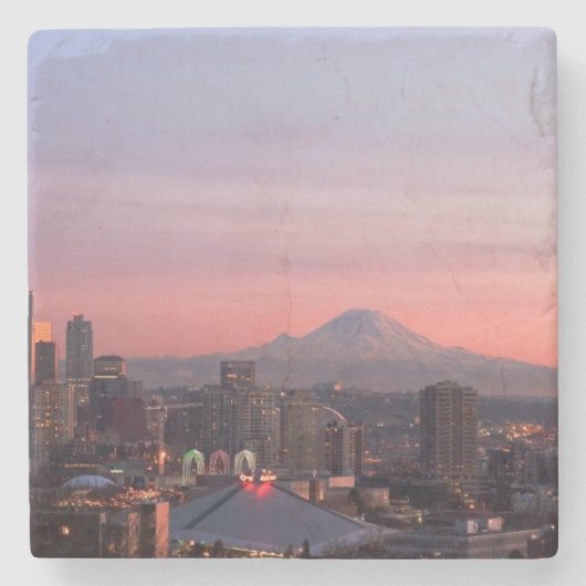 ケリー公園からのシアトル ストーンコースター (正面)