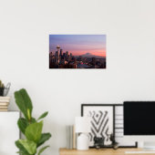 ケリー公園のシアトル。 ポスター (ホームオフィス)