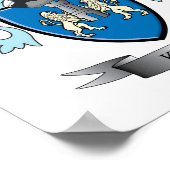 ケリー家紋 ポスター (角)