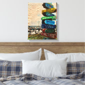 ケリー島の方向標絵画標 キャンバスプリント (インサイチュ (寝室))