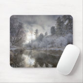ケリー島の枝に沿ったホアフロスト マウスパッド (マウス)