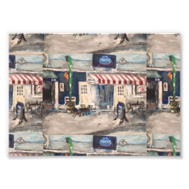 ケリー島の通り撮影プリント フォトプリント           