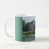 ケリー島エリー湖ビュー写真マグ コーヒーマグカップ (左)